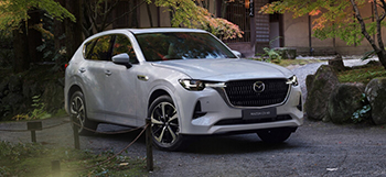 La All New Mazda CX-60 SUV hybride rechargeable, fabriquée au Japon.