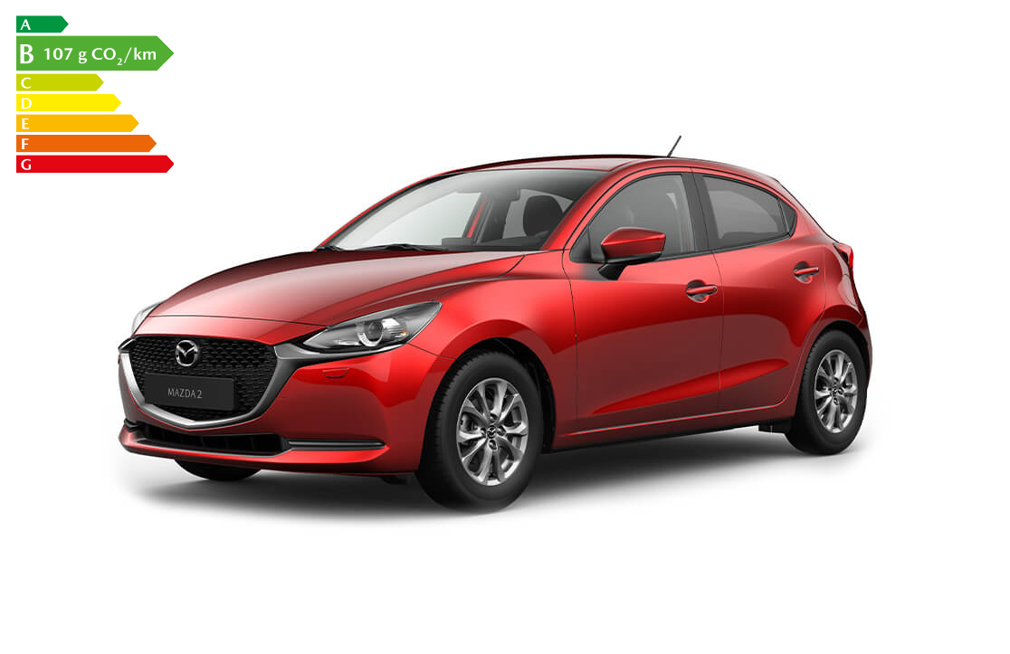 Mazda2 Élégance Soul Red Crystal Métallisé