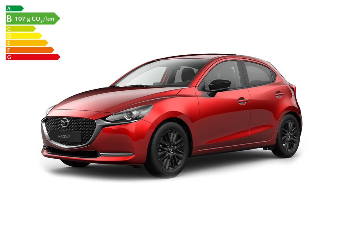 Mazda2 Homura Soul Red Crystal Métallisé