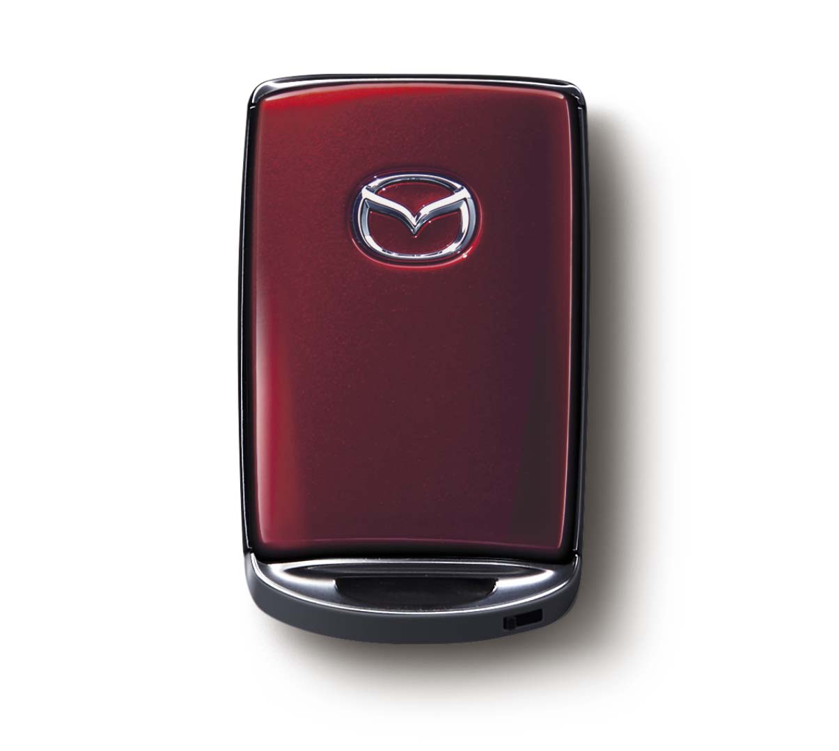 Colored key shells for the remote key painted in the actual red body colours of the Mazda2.