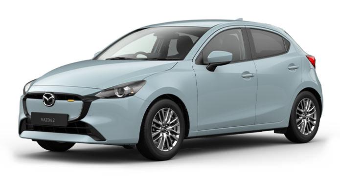 Mazda2 in Air Stream Blue