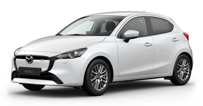 Mazda2 Snowflake White