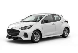 Mazda2 Hybrid in Stormy Silver body color in Centre-Line equipment