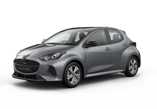 Mazda2 Hybrid in Lead Grey body color in Exclusive-Line equipment