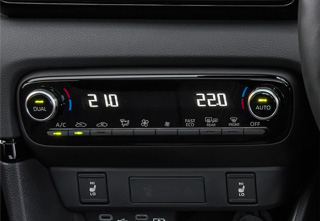 Dual Auto A/C in the Mazda2 Hybrid Homura trim level