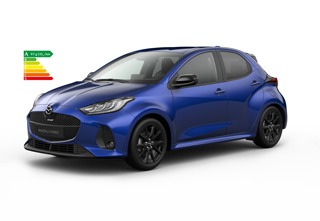 Mazda2 Hybrid Glass Blue en finition Homura