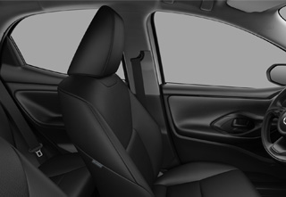 De Mazda2 Hybrid Prime-line met stoffen zetelbekleding