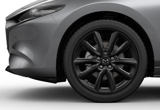 18 inch Alloy Wheel - Grey on the Mazda3 Hatchback in the Takumi trim level