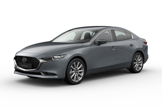 Mazda3 Sedan in Polymetal Gray body color in Centre-Line equipment