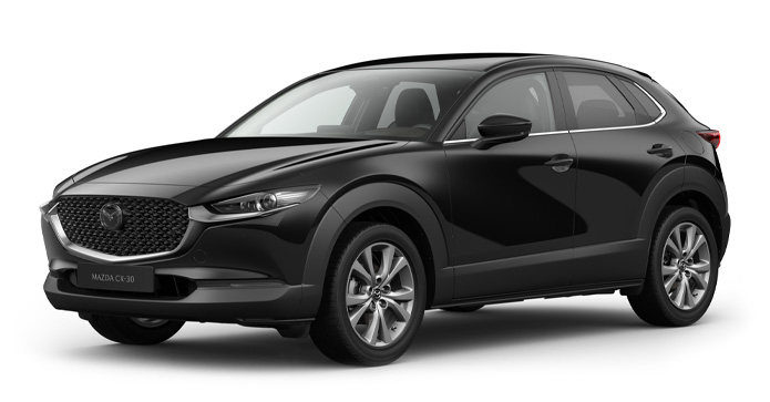 Το Mazda CX-30 σε χρώμα Jet Black