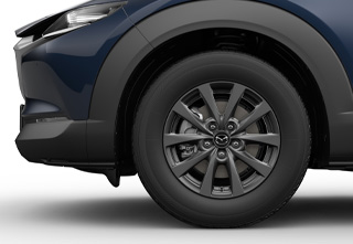 16 inch Alloy Wheel in the Centre-Line trim level of the Mazda CX-30