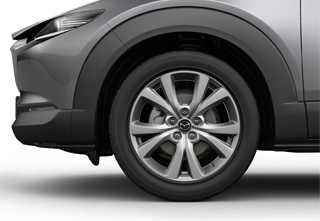 18 inch Alloy Wheels - Silver (215/55/R18) in the Mazda CX-30 Exclusive-Line trim level