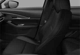 Black Cloth Seat in Mazda CX-30 Centre-Line equipment.