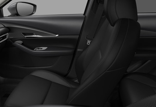 Black Cloth Seat in Mazda CX-30 Exclusive-Line equipment.