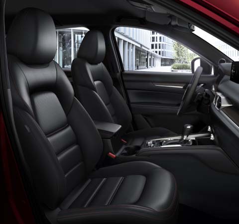 Sitzbezüge passend für Mazda CX-5 in Schwarz Rot