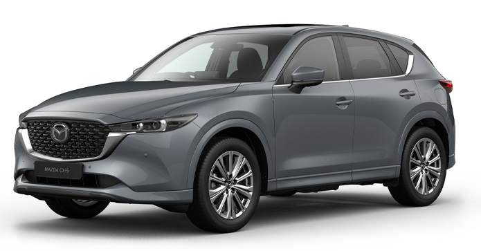 a CX-5 in Polymetal Gray