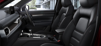 Mazda CX-5 black interior