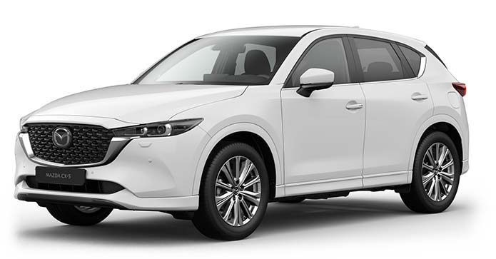 Mazda CX-5 em Arctic White