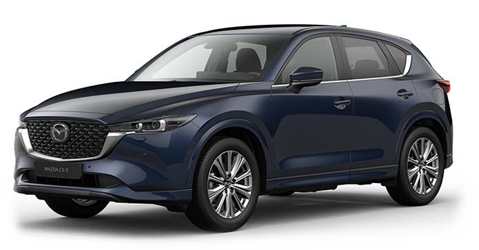 Mazda CX-5 em Deep Crystal Blue