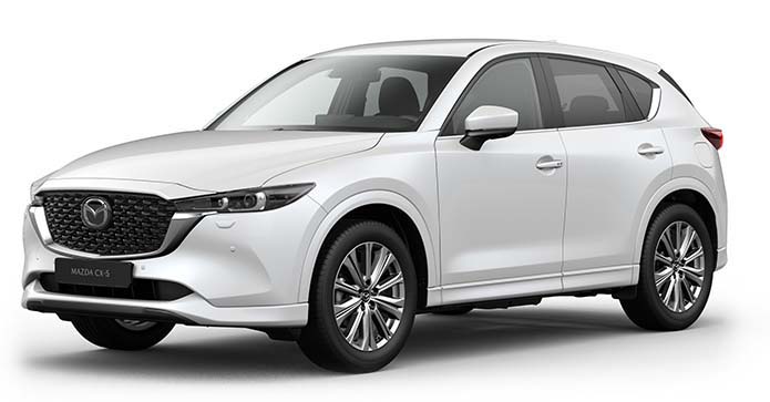 Mazda CX-5 em Rhodium White