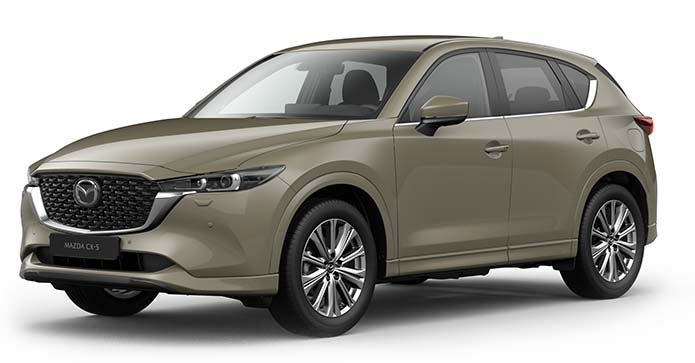 Mazda CX-5 em Zircon Sand