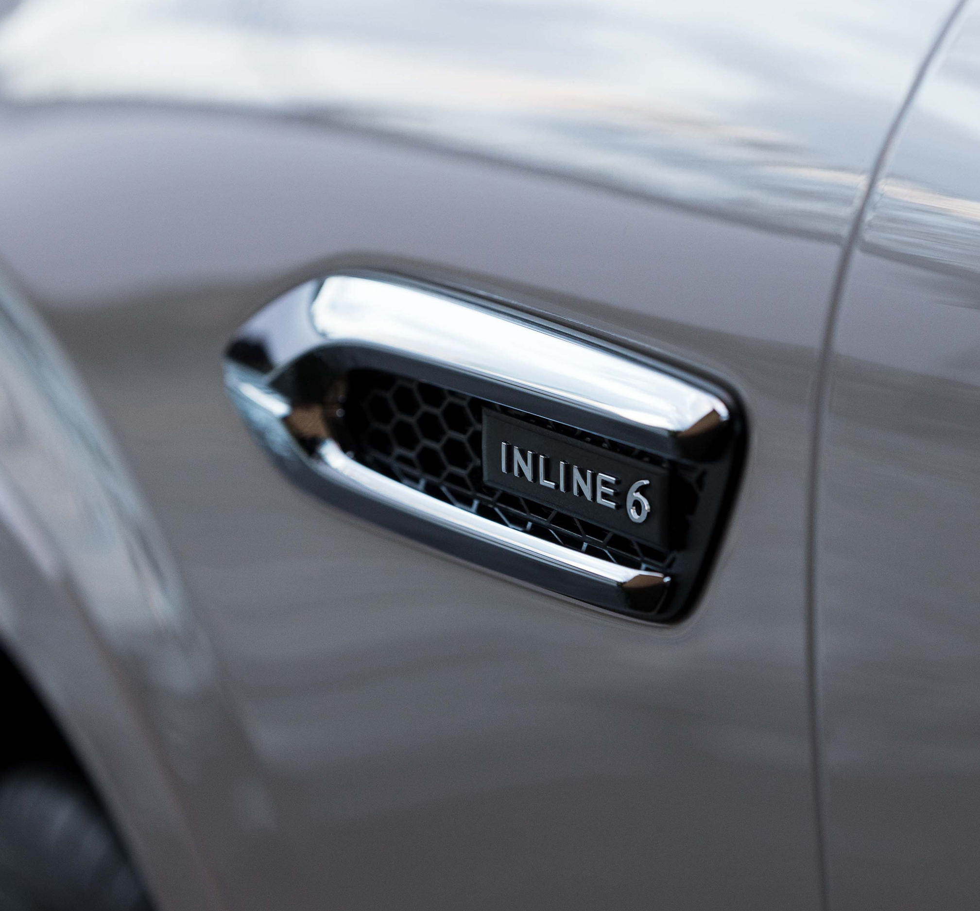 Diesel Inline-6 badge on the side of the Mazda CX-60.