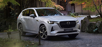 The all-new Mazda CX-60 Plug-In Hybrid SUV, Crafted in Japan.