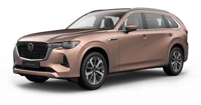 Mazda CX-80 in Melting Copper color