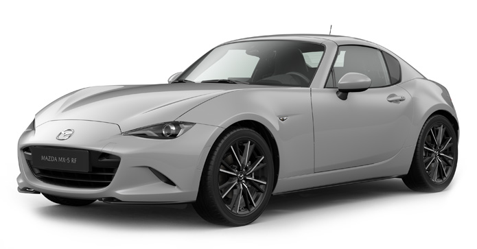 Mazda MX-5
 RF v šedé barvě Aero Grey