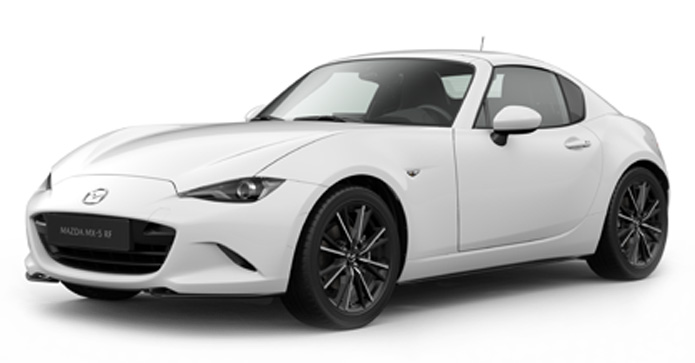 Mazda MX-5
 RF v bílé barvě Arctic White