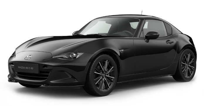 Mazda MX-5
 RF v černé barvě Jet Black