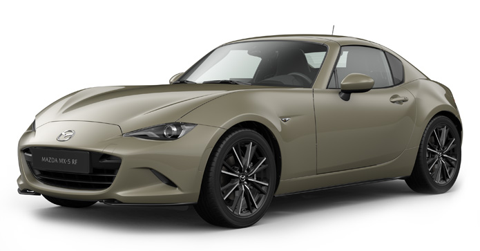 Mazda MX-5
 RF v pískové barvě Zircon Sand