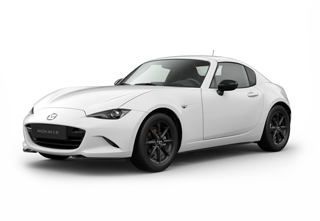 Mazda MX-5
 RF i karrosserifarven Arctic White med Prime-line-udstyr