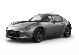 Mazda MX-5 RF in Machine Grey exterior color in Kazari grade