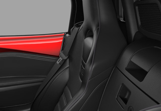 Recaro seats in the Mazda MX-5
 Roadster Homura trim level