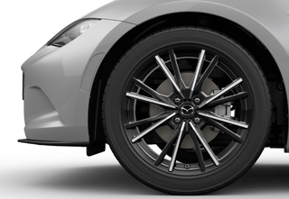 17 inch wheels (PE) - Machining on the Mazda MX-5 Roadster in the Exclusive-Line trim level