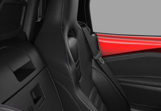 Recaro seats in the Mazda MX-5 Roadster Homura trim level