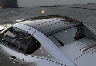 Twin Tone Roof (RF) on the Mazda MX-5 RF Kazari trim level