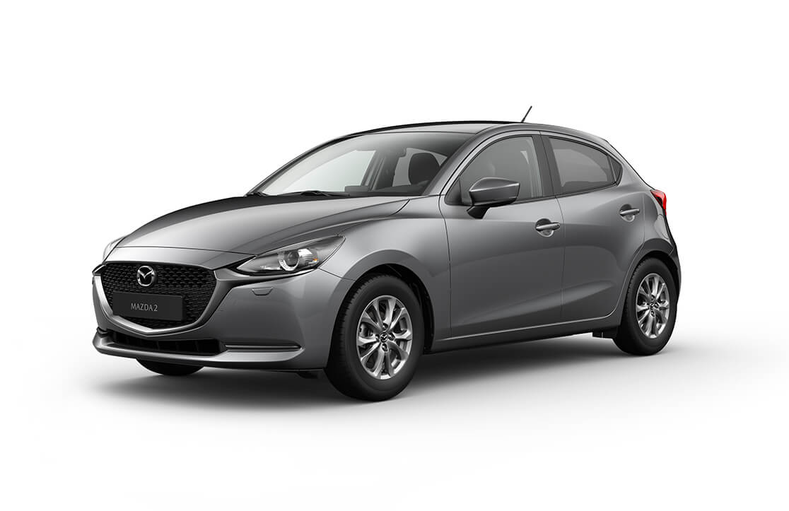 Mazda2 Außenfarbe Matrixgrau Metallic Exclusive-Line